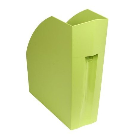 PORTES-REVUES FOREVER PP RECYCLE DOS 11 CM A4+  VERT ANIS 180102D