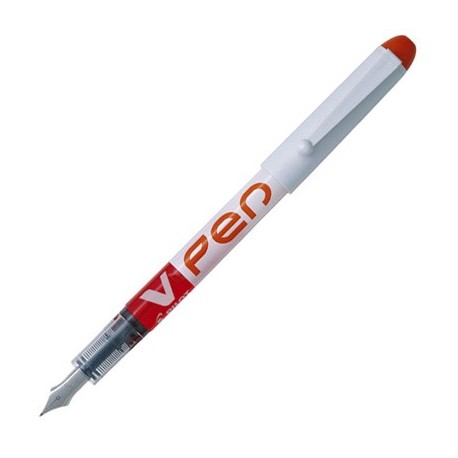 STYLO PLUME V PEN  EFFACABLE  ORANGE