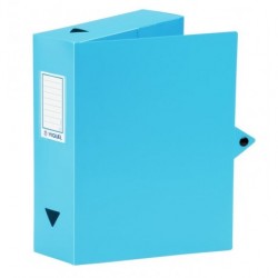 BOITE CLASST PP DOS 80 MM TURQUOISE 114329-02