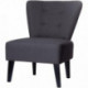 FAUTEUIL BRIGHTON GRIS ANTHRACITE