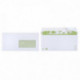 ENVELOPPES **BTE500*BLANCHES RECYCLÉES DL 110X220 80G F.45X100 BP NF PEFC FRANCE