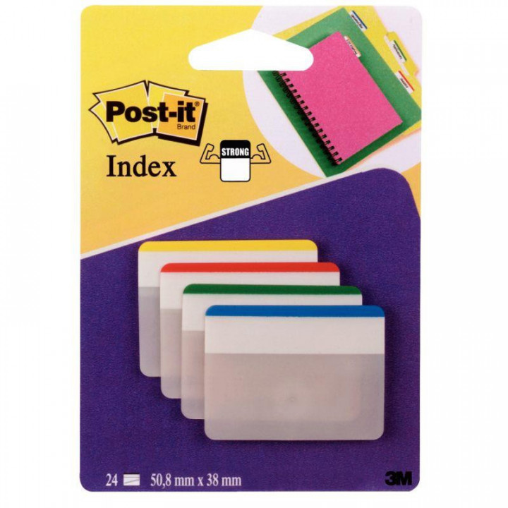 Post-it Marque-page Index Post-it avec impression 23.8 x 43.2 mm