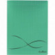 CAHIER PIQUE A4+ 96P SEYES COUV VERT PP 24X32 EXCELLENCE PEFC