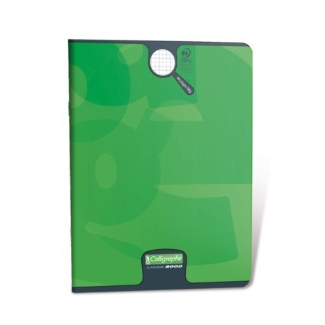 CAHIER PIQURE VERNIS 24x32 90G 96 PAGES SEYES PEFC