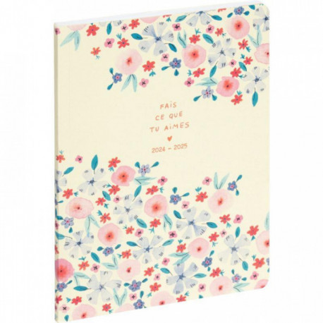 AGENDA SEMAINIER BUREAU 15X21CM JULIE ADORE