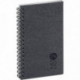 AGENDA SEMAINIER FOREVER 9X16CM GRIS