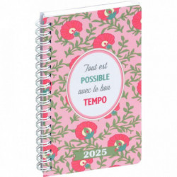 AGENDA SEMAINIER TOUT EST POSSIBLE 9X16CM