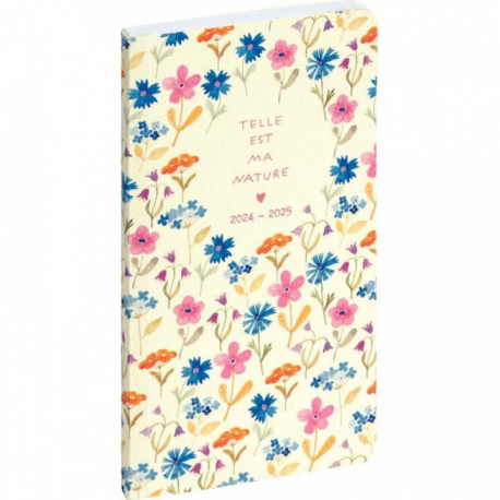 AGENDA SEMAINIER POCHE 9X16CM JULIE ADORE