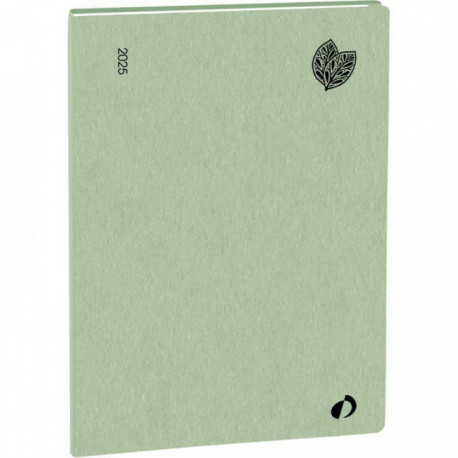 AGENDA SEMAINIER HARMONY 16X24CM VERT TILLEUL