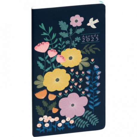 AGENDA SEMAINIER MINI LABO 9X17 BLEU