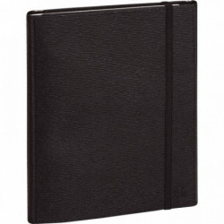 AGENDA SEMAINIER ALL IN ONE 15X21CM NOIR