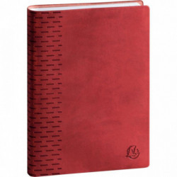 AGENDA JOURNALIER FORUM WINNER 12X17CM ROUGE