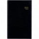 AGENDA BANQUE LARGE FORMAT 2 VOLUMES LONG NOIR 17x27cm 1J/2P