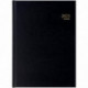 AGENDA JOURNALIER BREMAX 2J/PAGE NOIR 21x29cm 12 mois