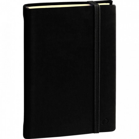 AGENDA PRESTIGE SILK PRÉSIDENT NOIR 21x27cm