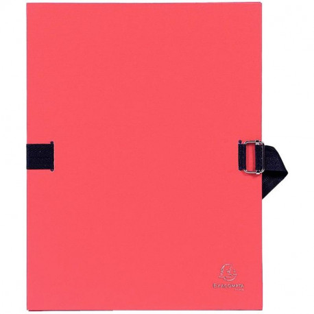 CHEMISE À DOS EXTENSIBLE AVEC SANGLE  FORMAT 24X32 QUALITÉ TOILÉE ROUGE