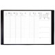 AGENDA SEMAINIER EXDI 9X13CM NOIR