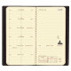 AGENDA SEMAINIER ITALNOTE SPIRALE NOIR