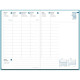 AGENDA EQUOLOGY MINISTRE 16X24 BLEU