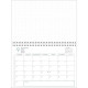 CALENDRIER MENSUEL OSLO 16X24 GRIS