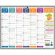 CALENDRIER SEMESTRIEL 6 MOIS PAR FACE TENDANCE 21X26,5CM