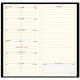 AGENDA SEMAINIER ESPACE 17 COULEURS ASSORTIES 9x17,5cm 12 mois