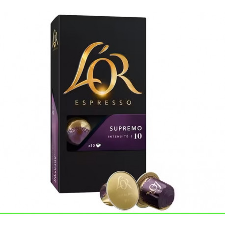 BOITE DE 10 CAPSULES OR SUPREMO