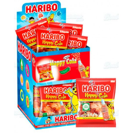 BONBONS HARIBO HAPPY COLA BTE DE 30 SACHETS DE 40G (copie)