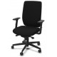 FAUTEUIL VOLT FAB.FR. SYNCH. STRUCT,NOIRE ACCOUDOIRS 3D DOS ET ASSISE TAPISSES NOIRE GAR.5 ANS 110KG