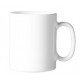 MUG 0.32L BLANCE EN VERRE DURCI