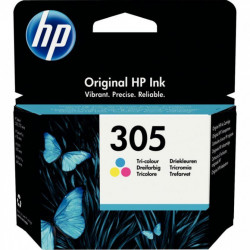 3YM60AE 305 CARTOUCHE JET D'ENCRE  HP305 COULEURS