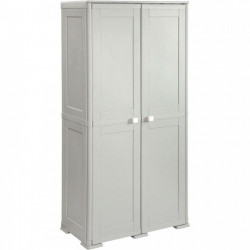 ARMOIRE HAUTE UTILITAIRE 3 TABL.L79 H164 P43 POLYPROPYLENE