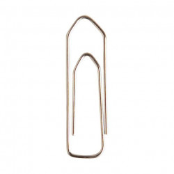 ATTACHE TROMBONE 45 MM NICKELE BTE 100 322420