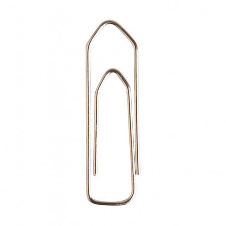 ATTACHE TROMBONE 45 MM NICKELE BTE 100 322420