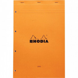 BLOC A4+ 80G SEYES PERFOREE 24X32  RHODIA PEFC FAB France