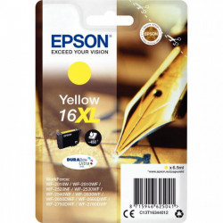 C13T16344010 CART JAUNE P/EPSON "Stylo à plume" - Encre Durabrite 16XL 450 PAGES