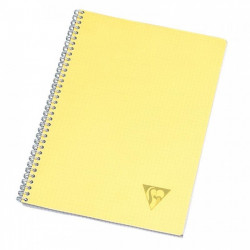 CAHIER SPIRALE A4 180P SEYES90G  LINICOLOR FRESH CLAIREFONTAINE FAB France