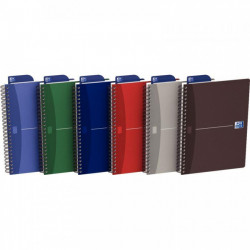 CAHIER SPIRALE A5 100P 90G 5x5  ESSENTIALS  REF35-12-04 OXFORD 100104869