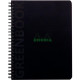 CAHIER SPIRALE A5+ 160P 90G  5X5  GREENBOOK RHODIACTIVE 100% RECYCLÉ   FAB France PEFC