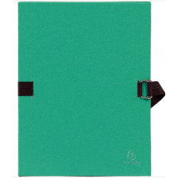 CHEMISE À DOS EXTENSIBLE AVEC SANGLE M FIRST FORMAT 24X32 QUALITÉ TOILÉE VERT CL