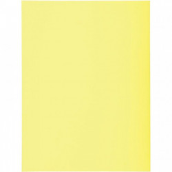 CHEMISE JAUNE PQT 50 2RAB 210G 24X32