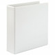 CLASSEUR PERSONNALISABLE A4+ 4 ANNEAUX DIAM 50 MM DOS 7.5 CM COLORIS BLANC