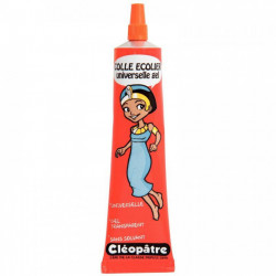 COLLE GEL UNIVERSELLE TUBE 30G CLEOPATRE SANS SOLVANT EMAS FAB FRANCE