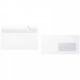 ENVELOPPES **BTE500*110X220 80G F45X100 BLANCHES BP PEFC FAB FRANCE