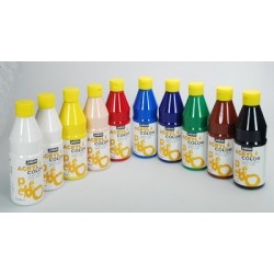 FLAC.500ML PEINT.ACRYCOLJAUNE