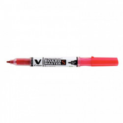 MARQUEUR TABLEAU BLANC V-BOARD MASTER ULTRA FIN ROUGE