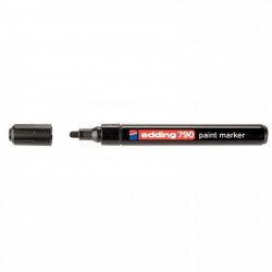 MARQUEUR NOIR PEINTURE PERMANENTE E 790 POINTE OGIVE