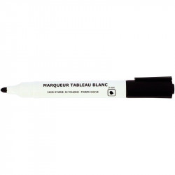 MARQUEUR NOIR TABLEAU BLANC POINTE OGIVE 3MM