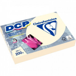 PAPIER A4 200G IVOIRE DCP6822C RAM250F ECOLABEL FSC COLORLOK FAB France