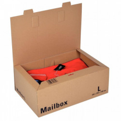 PAQUET DE 15 BOITES MAILBOX 39,5X25X14CM